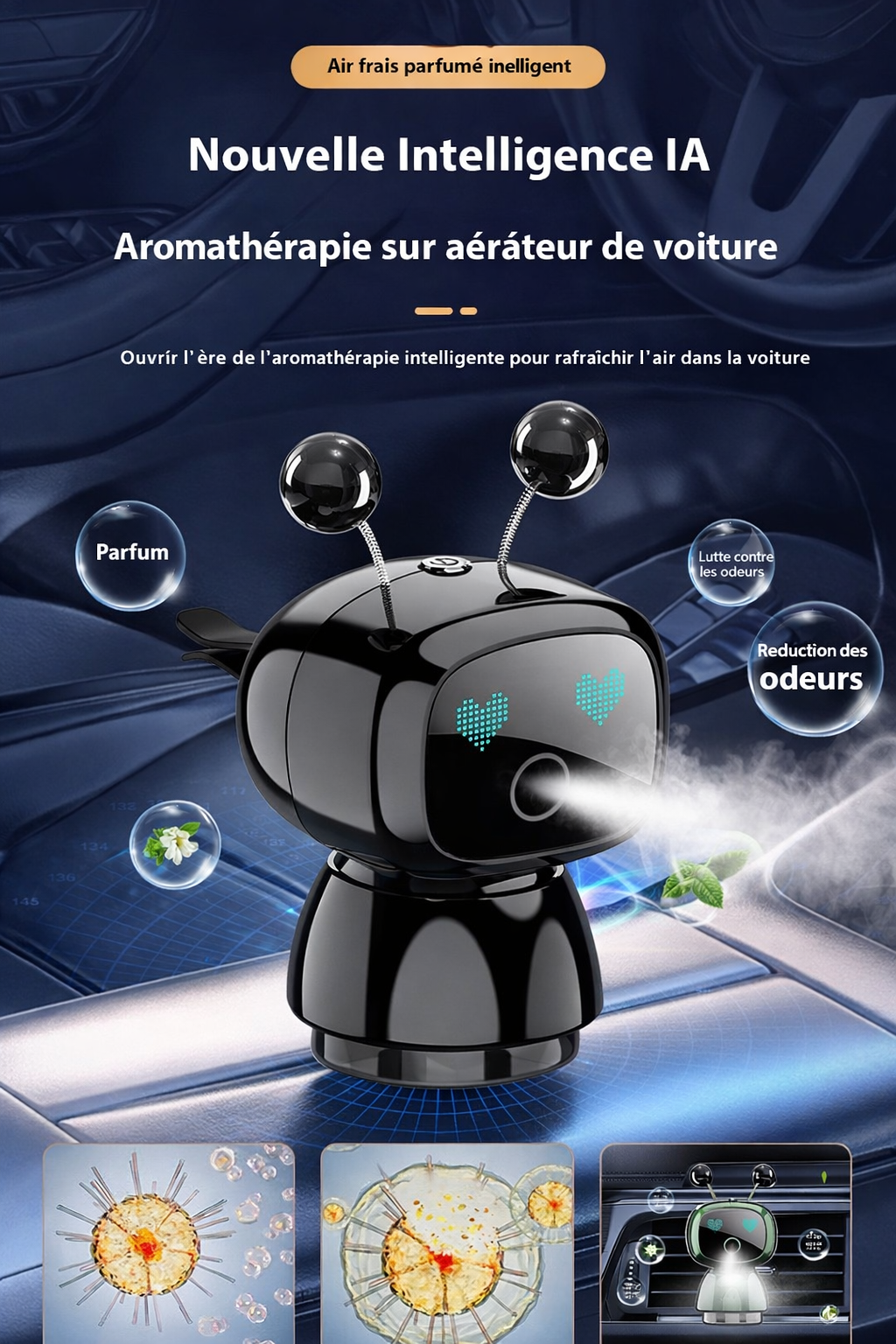Diffuseur d'arômes robot intelligent