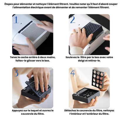 Filterless air purifier