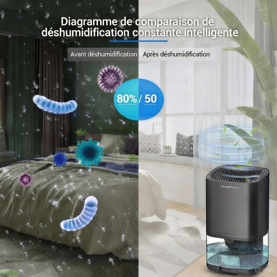 Déshumidificateur à LED